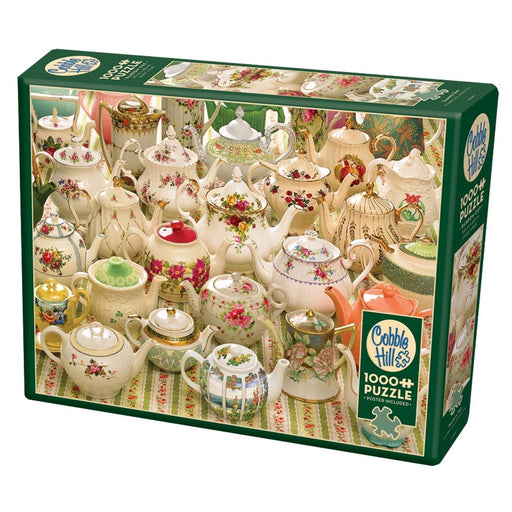 Cobble Hill - Teapots Too (1000-Piece Puzzle) - Limolin 