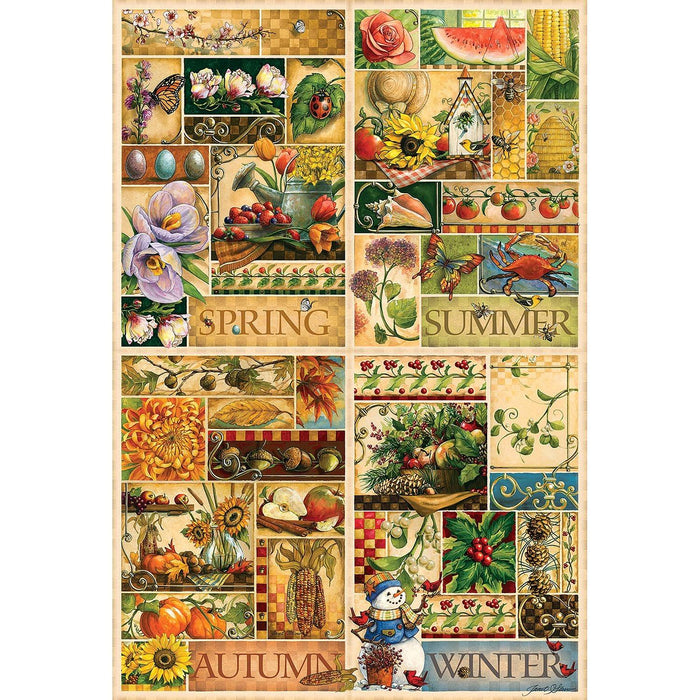 Cobble Hill - The Four Seasons (1000-Piece Puzzle) - Limolin 