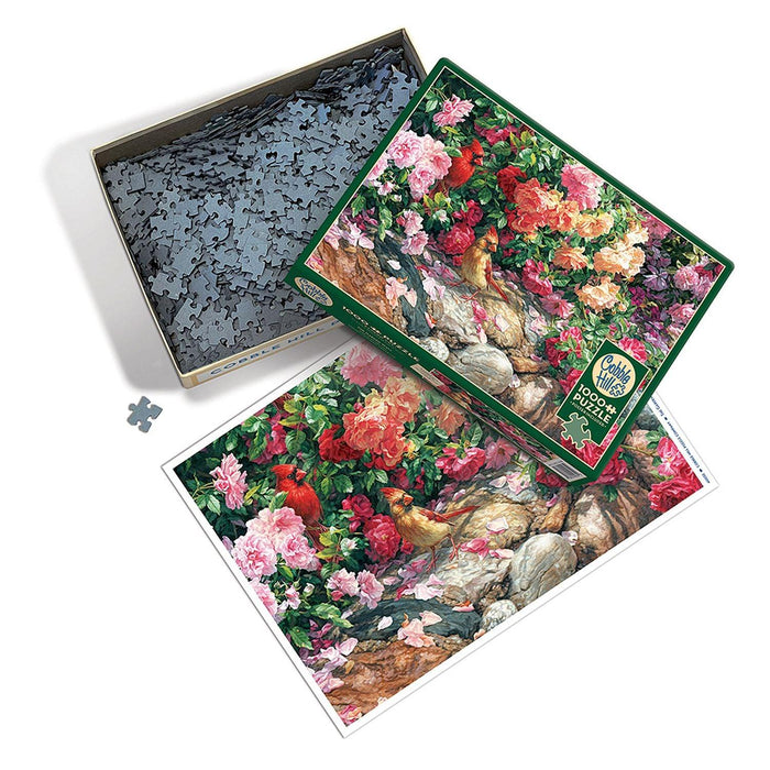 Cobble Hill - The Garden Wall (1000-Piece Puzzle) - Limolin 