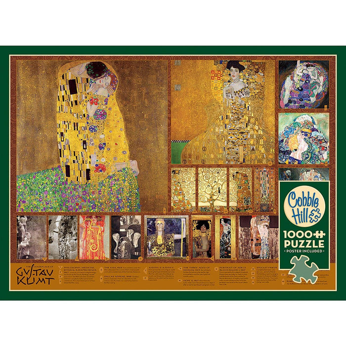 Cobble Hill - The Golden Age Of Klimt (1000-Piece Puzzle) - Limolin 