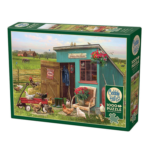 Cobble Hill - The Happy Hen House (1000-Piece Puzzle) - Limolin 