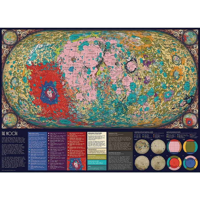 Cobble Hill - The Moon (1000-Piece Puzzle) - Limolin 