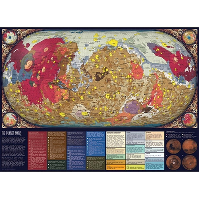 Cobble Hill - The Planet Mars (1000-Piece Puzzle) - Limolin 