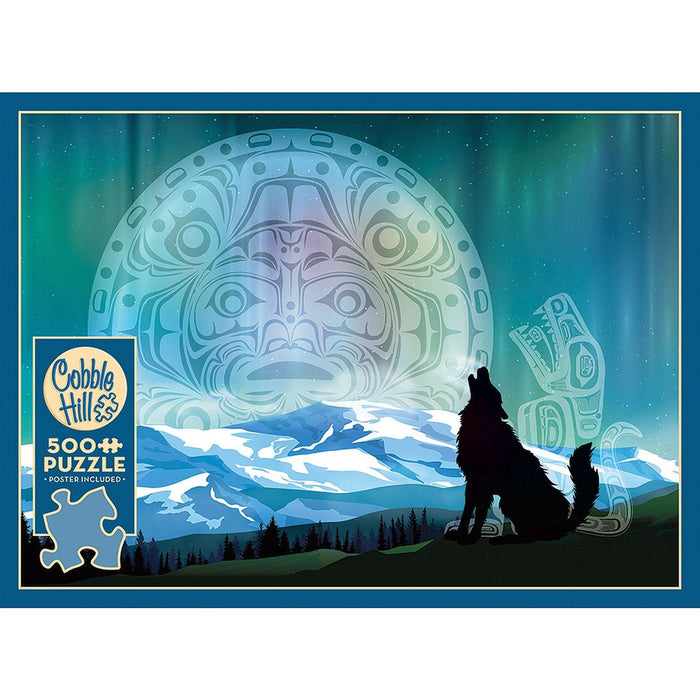 Cobble Hill - Two Wolves (1000-Piece Puzzle) - Limolin 