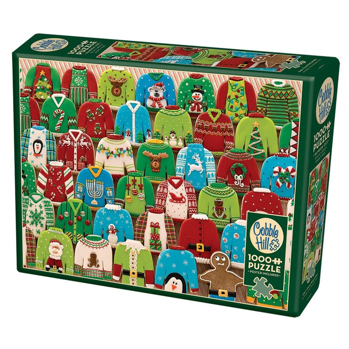 Cobble Hill - Ugly Xmas Sweaters (1000-Piece Puzzle) - Limolin 