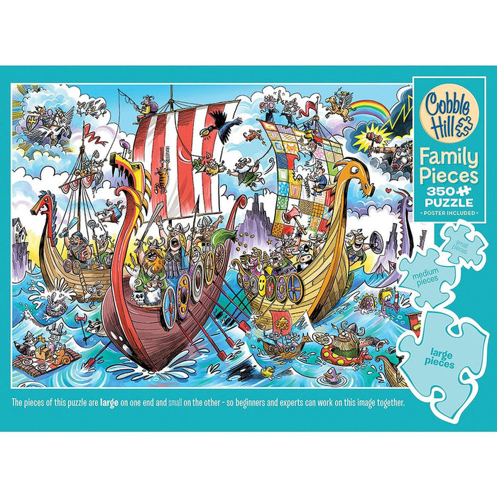 Cobble Hill - Viking Voyage (350-Piece Puzzle) - Limolin 