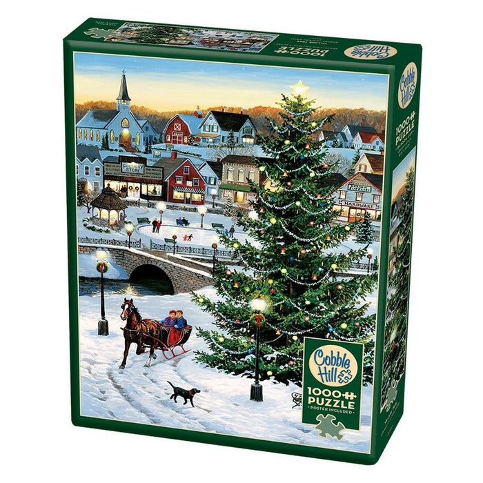 Cobble Hill - Village Tree (1000-Piece Puzzle) - Limolin 