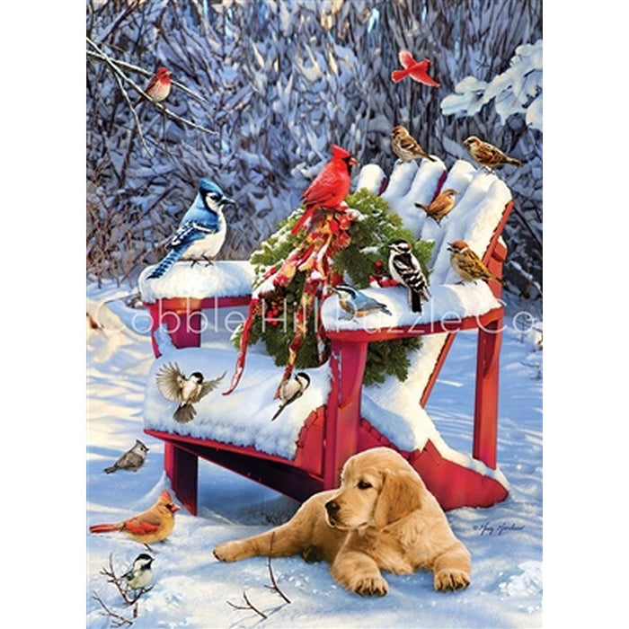 Cobble Hill - Warm Winter's Day (1000-Piece Puzzle) - Limolin 