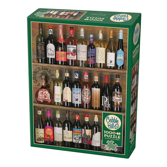 Cobble Hill - Wine Alphabet (1000-Piece Puzzle) - Limolin 