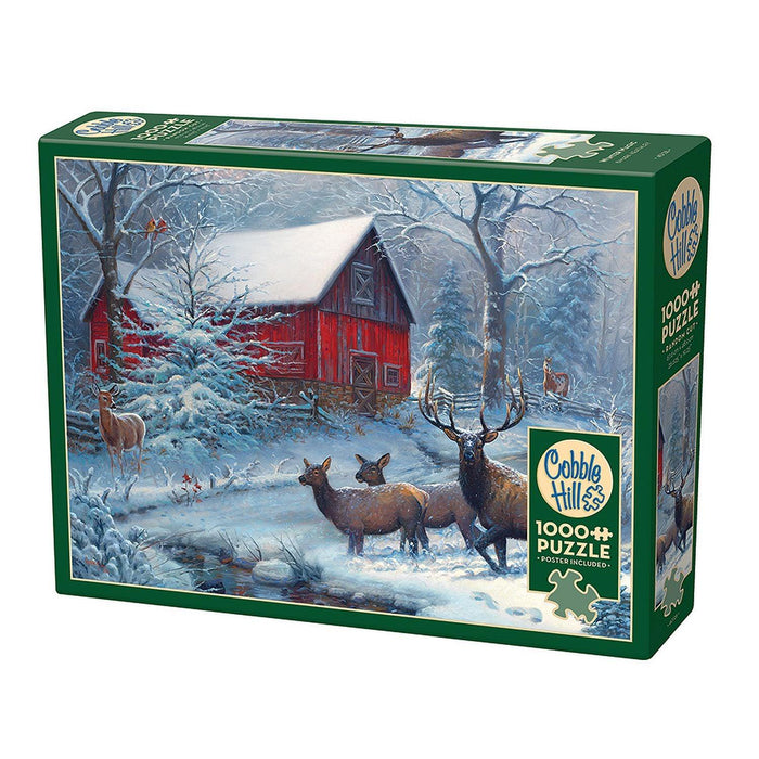 Cobble Hill - Winter Magic (1000-Piece Puzzle) - Limolin 