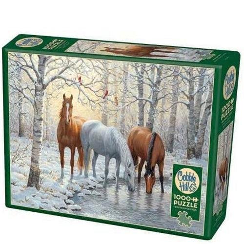 Cobble Hill - Winter Trio (1000-Piece Puzzle) - Limolin 