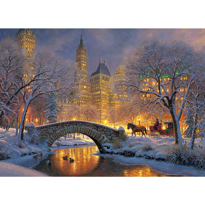 Cobble Hill - Winterin The Park (1000-Piece Puzzle) - Limolin 