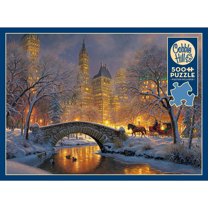 Cobble Hill - Winterin The Park (1000-Piece Puzzle) - Limolin 