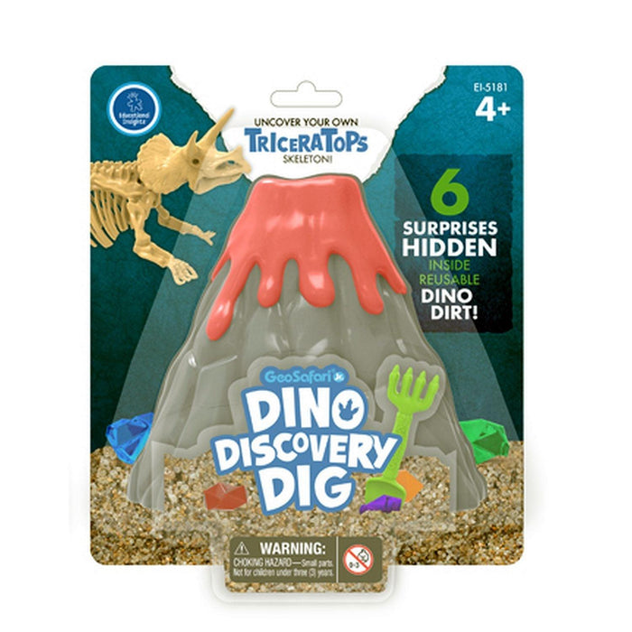 Educational Insights - Geosafari Jr. Dino Discovery Dig (Triceratops) - Limolin 