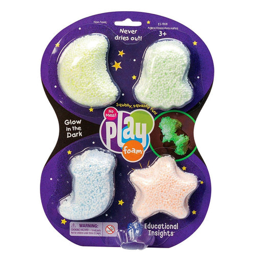 Educational Insights - Playfoam Glow-in-The - Dark 4 - Pack - Limolin 