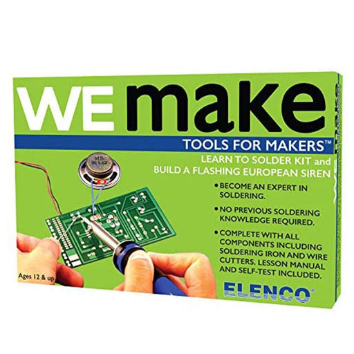 Elenco - We Make Tools for Makers - Learn to Solder Kit - Limolin 