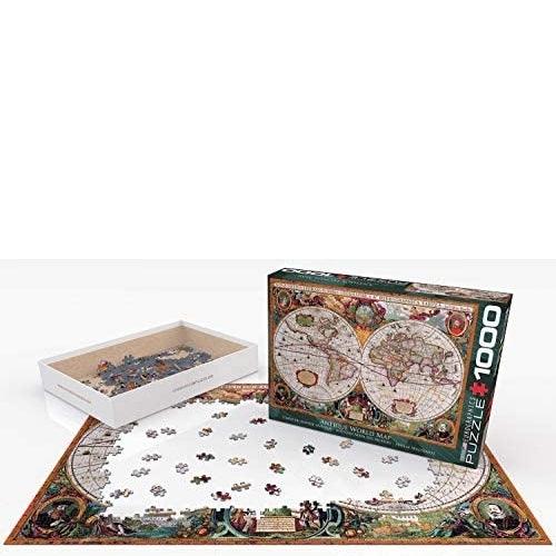 Eurographics - Antique World Map - Orbis Geographica (1000-Piece Puzzle) - Limolin 