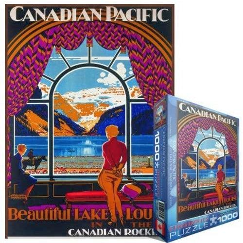 Eurographics - Beautiful Lake Louise By Kenneth Shoesmith (1000-Piece Puzzle) - Limolin 