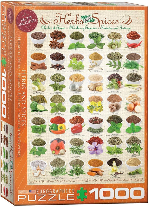 Eurographics - Herbs And Spices (1000-Piece Puzzle) - Limolin 