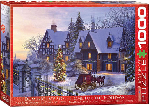 Eurographics - Home For The Holidays By Dominic Davison (1000-Piece Puzzle) - Limolin 