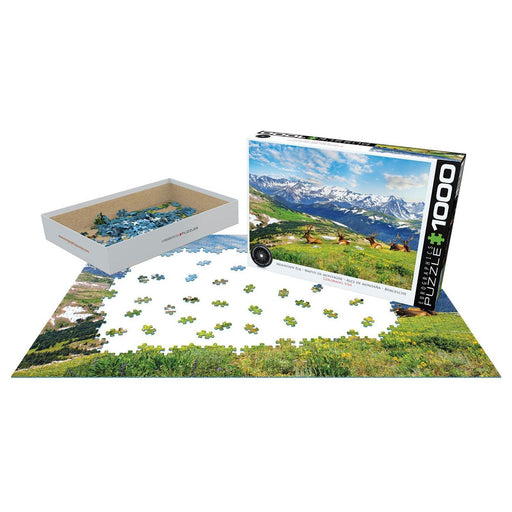 Eurographics - Mountain Elks (1000-Piece Puzzle) - Limolin 