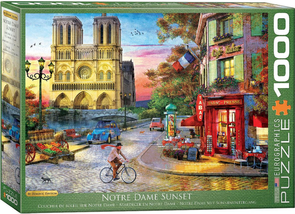 Eurographics - Notre Dame By Dominic Davison (1000-Piece Puzzle) - Limolin 