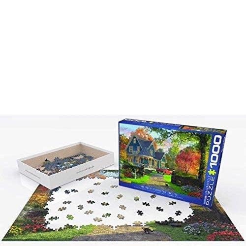 Eurographics - The Blue Country House (1000-Piece Puzzle) - Limolin 