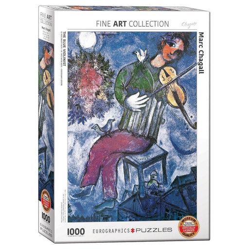 Eurographics - The Blue Violinist By Marc Chagall (1000-Piece Puzzle) - Limolin 