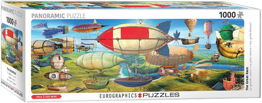 Eurographics - The Great Race - Panoramic (1000-Piece Puzzle) - Limolin 