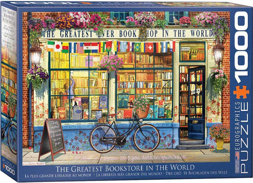 Eurographics - The Greatest Bookstorein The World By Garry Walton (1000-Piece Puzzle) - Limolin 