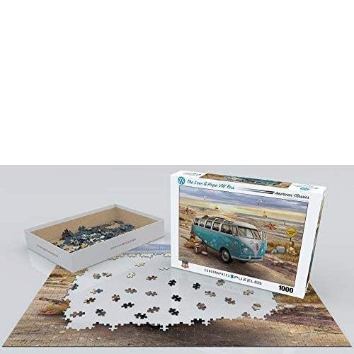 Eurographics - The Love & Hope Vw Bus By Greg Giordano (1000-Piece Puzzle) - Limolin 