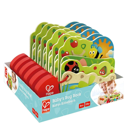 Hape - Baby's Bug Book(6Pcs/Display) - Limolin 