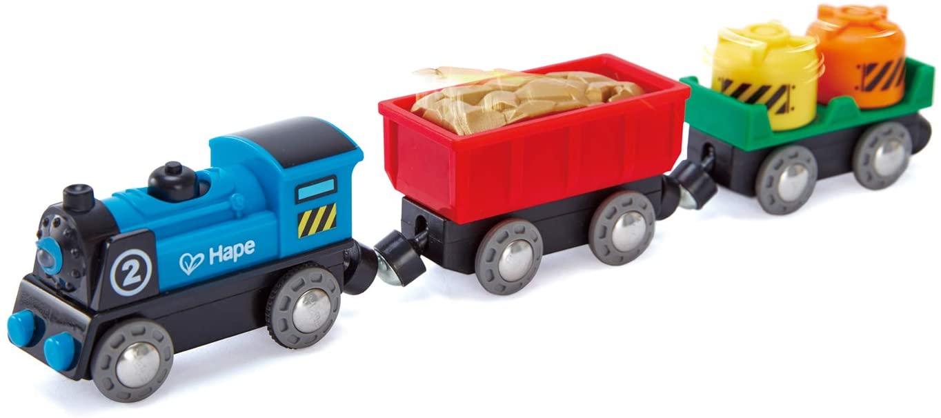 Hape - Battery - Powered Rolling - Stock Set - Limolin 