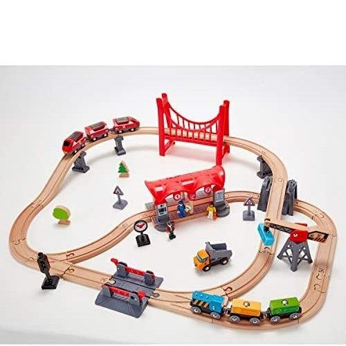 Hape - Busy City Rail Set - Limolin 