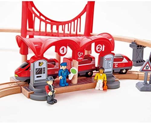 Hape - Busy City Rail Set - Limolin 