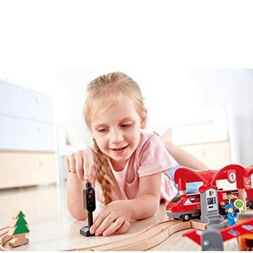 Hape - Busy City Rail Set - Limolin 