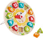 Hape - Chunky Clock Puzzle - Limolin 