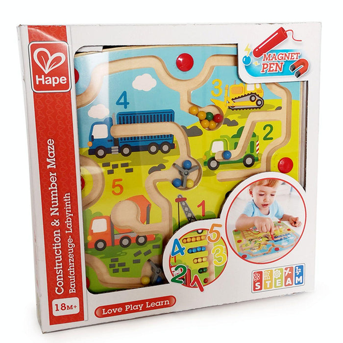 Hape - Construction & Number Maze - Limolin 