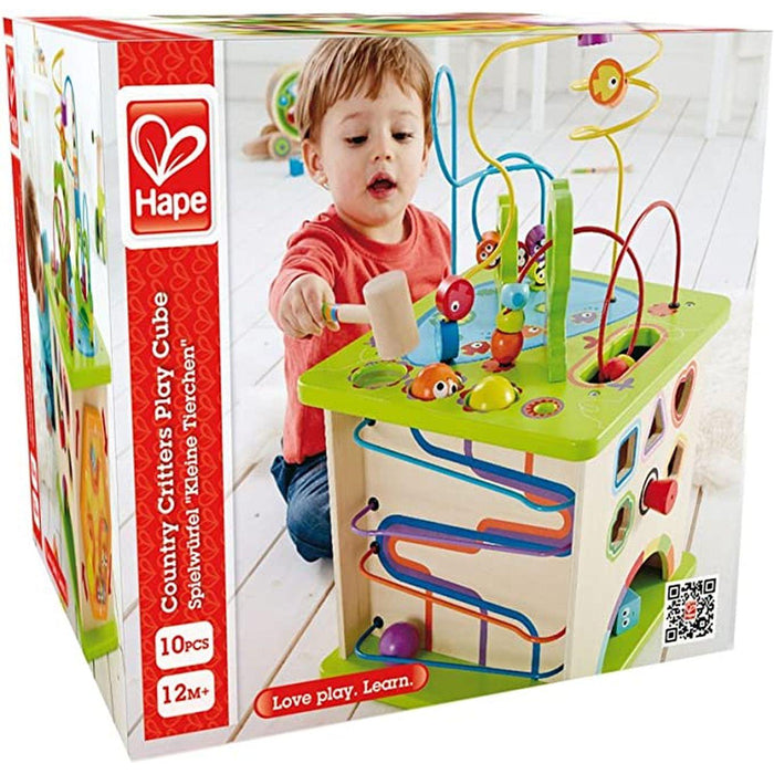 Hape - Country Critters Play Cube - Limolin 