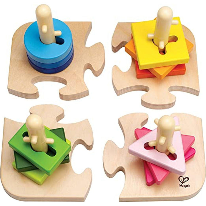 Hape - Creative Peg Puzzle - Limolin 