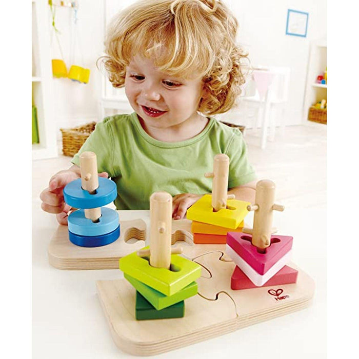 Hape - Creative Peg Puzzle - Limolin 