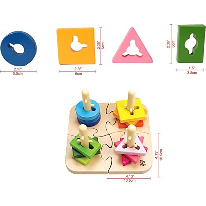 Hape - Creative Peg Puzzle - Limolin 