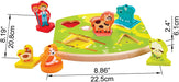 Hape - Farmyard Sound Puzzle - Limolin 