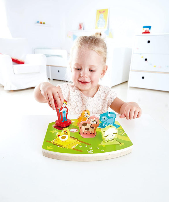 Hape - Farmyard Sound Puzzle - Limolin 