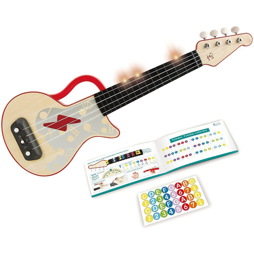 Hape - Learn with Light Ukulele Red - Limolin 