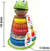 Hape - Mr. Frog Stacking Rings - Limolin 