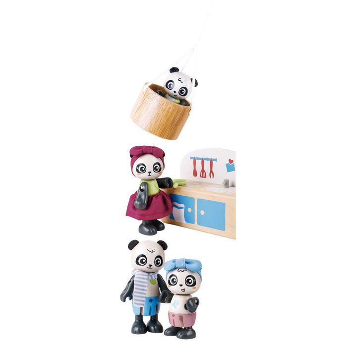 Hape - Pandas" Bamboo House - Limolin 