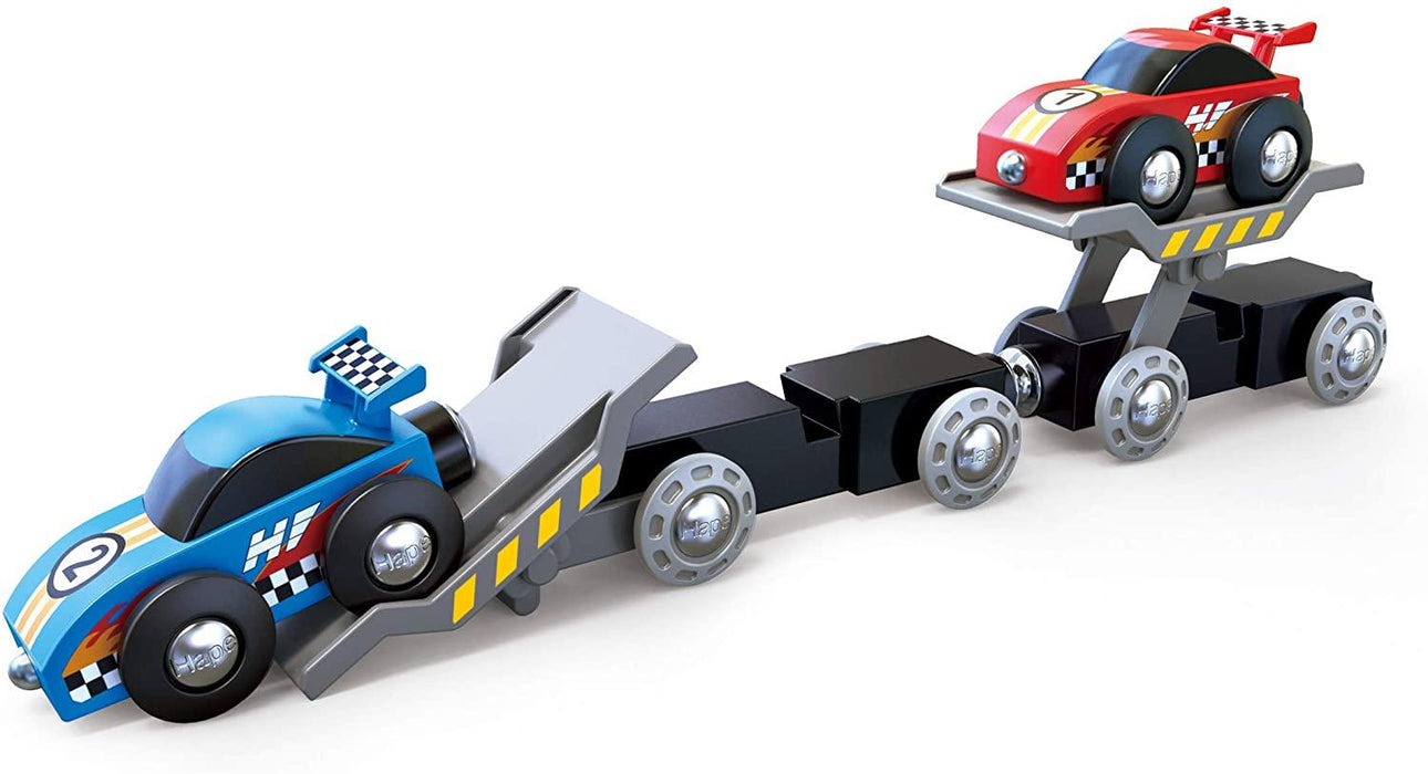 Hape - Race Car Transporter - Limolin 