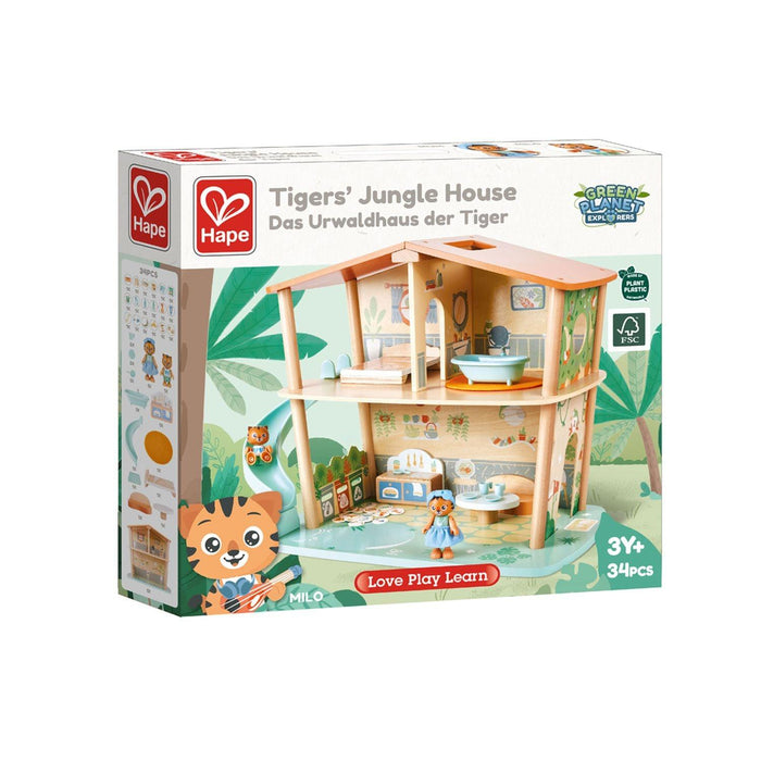 Hape - Tigers" Jungle House - Limolin 