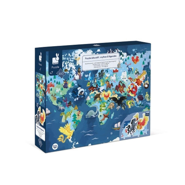 Janod - 3D Educational - Myths & Legends (350-Piece Puzzle) - Limolin 